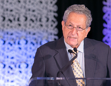 <div>
	Joseph R. Bertino, MD, Chief Scientific Officer at CINJ and Co-Chair of the Award of Hope Gala, introduces the tribute video honoring Barton A. Kamen, MD, PhD.</div>
