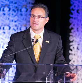 <div>
	CINJ Director Robert S. DiPaola, MD provides an update on CINJ and extends his gratitude for the support received from guests.&nbsp;</div>
