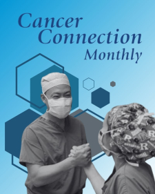Cancer Connection monthly graphic for e-newsletter