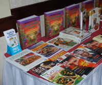 Body and Soul table material display