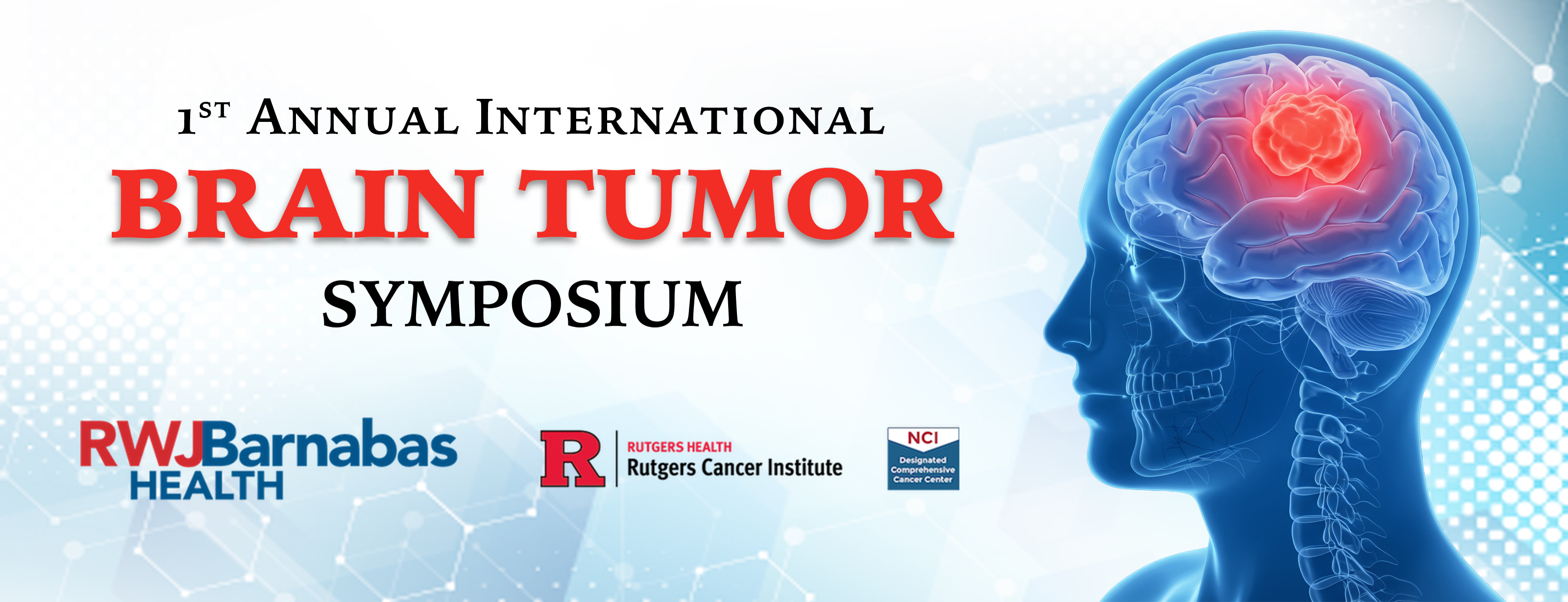 Brain Tumor Symposium Graphic with Event Details