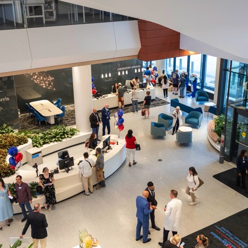 Opening Day at the Jack & Sheryl Morris Cancer Center