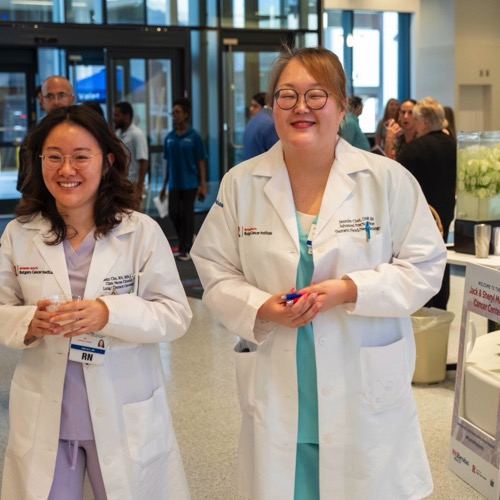 Opening Day at the Jack & Sheryl Morris Cancer Center