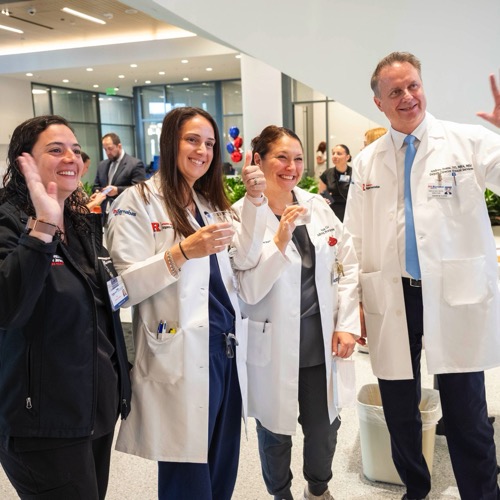 Opening Day at the Jack & Sheryl Morris Cancer Center
