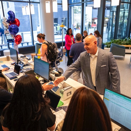Opening Day at the Jack & Sheryl Morris Cancer Center