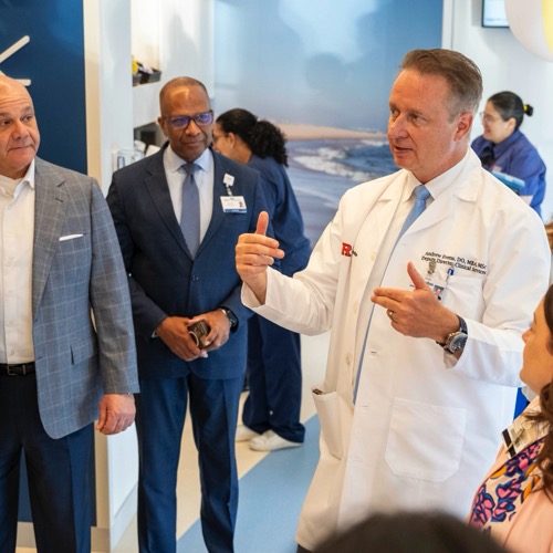 Opening Day at the Jack & Sheryl Morris Cancer Center