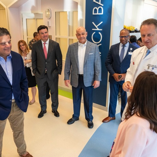 Opening Day at the Jack & Sheryl Morris Cancer Center