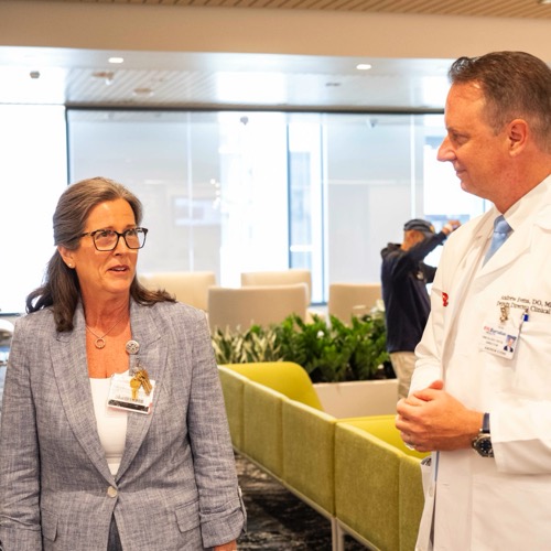 Opening Day at the Jack & Sheryl Morris Cancer Center