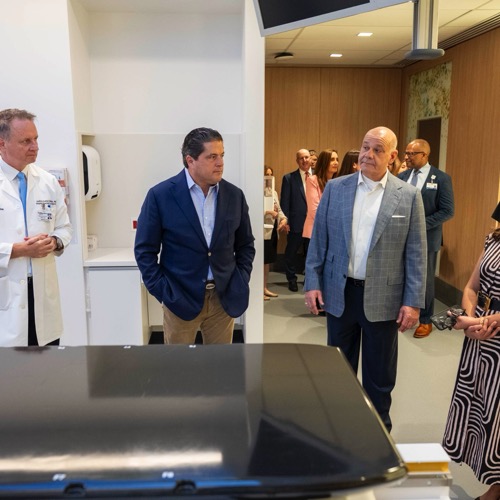 Opening Day at the Jack & Sheryl Morris Cancer Center