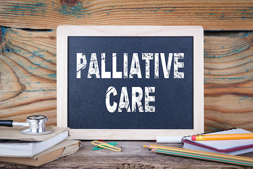 chalkboard reading Palliative Care