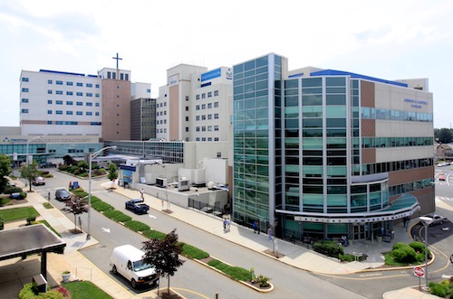 outside view of Trinitas Regional Medical Center building