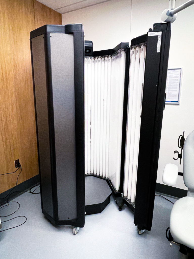 Walk-In UVB Therapy Cabinet
