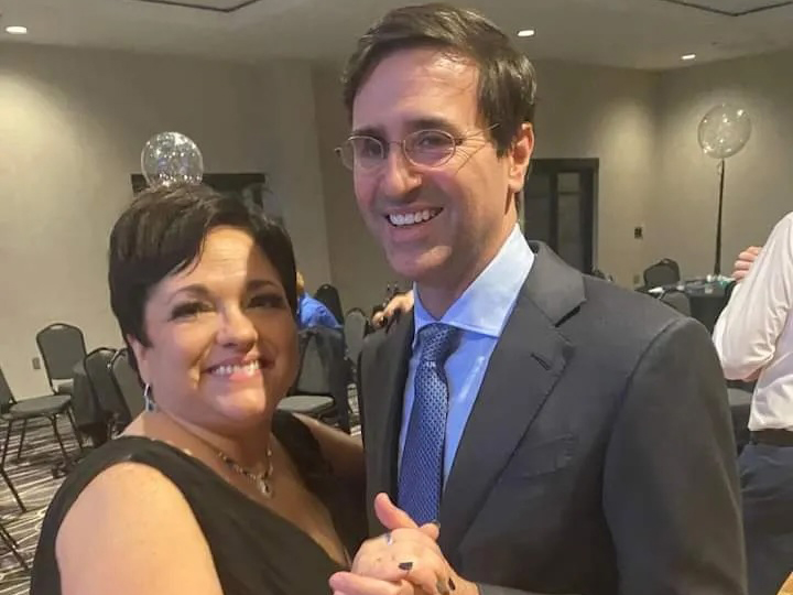 Dr. Christian Hinrichs and Aricca Wallace