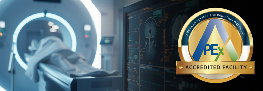 Radiation therapy machine and exam room