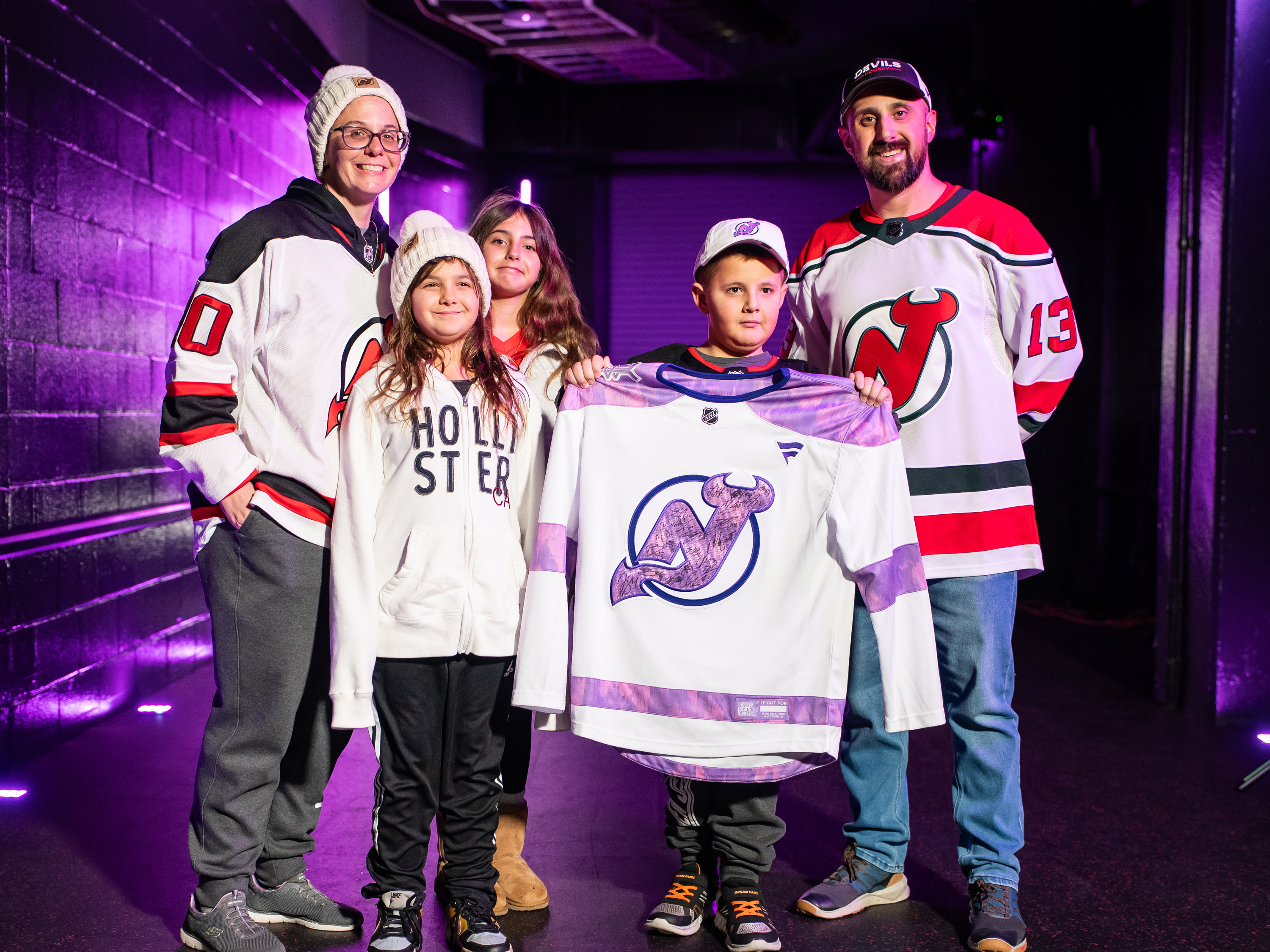 Hockey Fights Cancer 2025 celebration