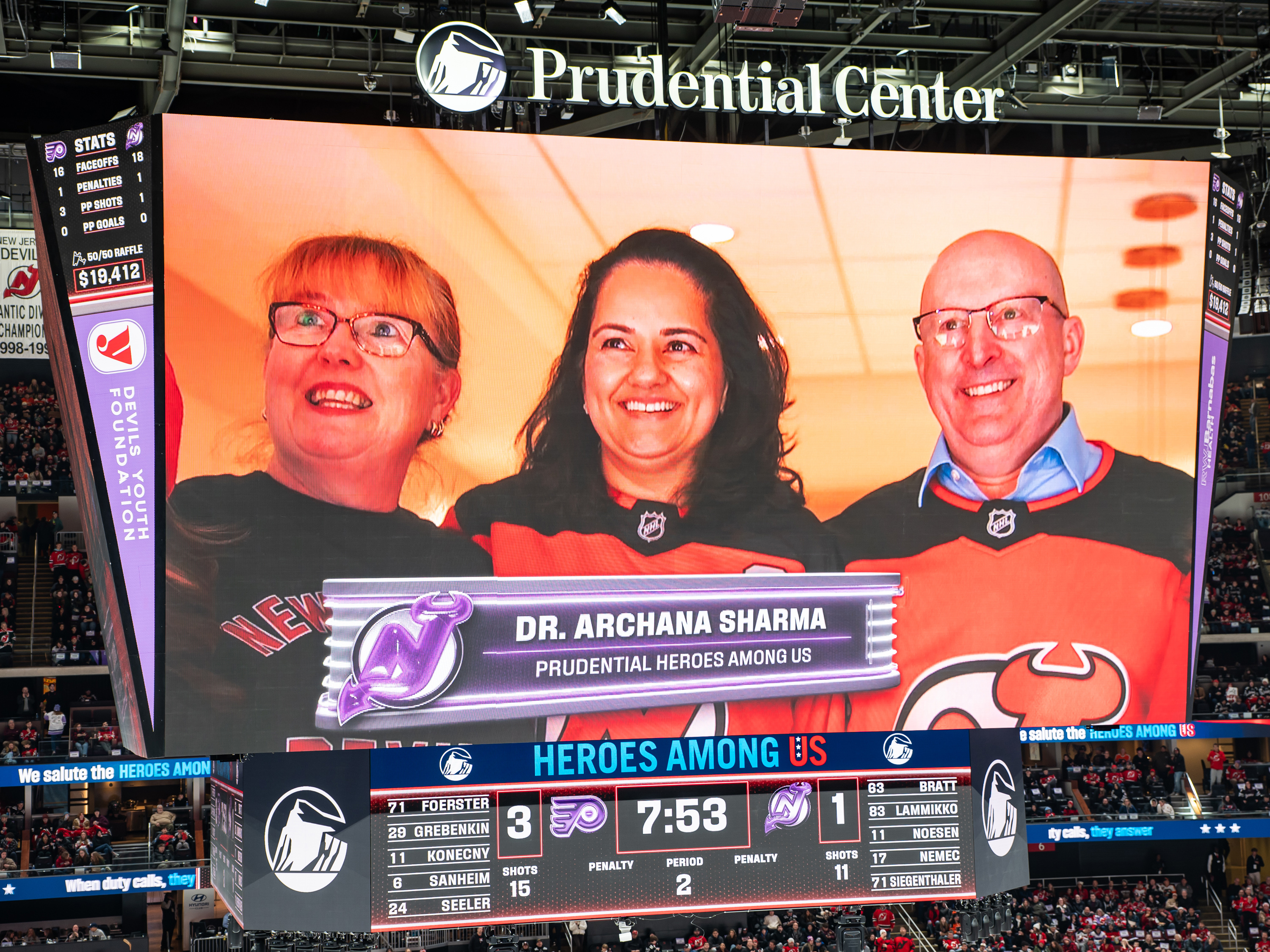 Hockey Fights Cancer 2025 celebration