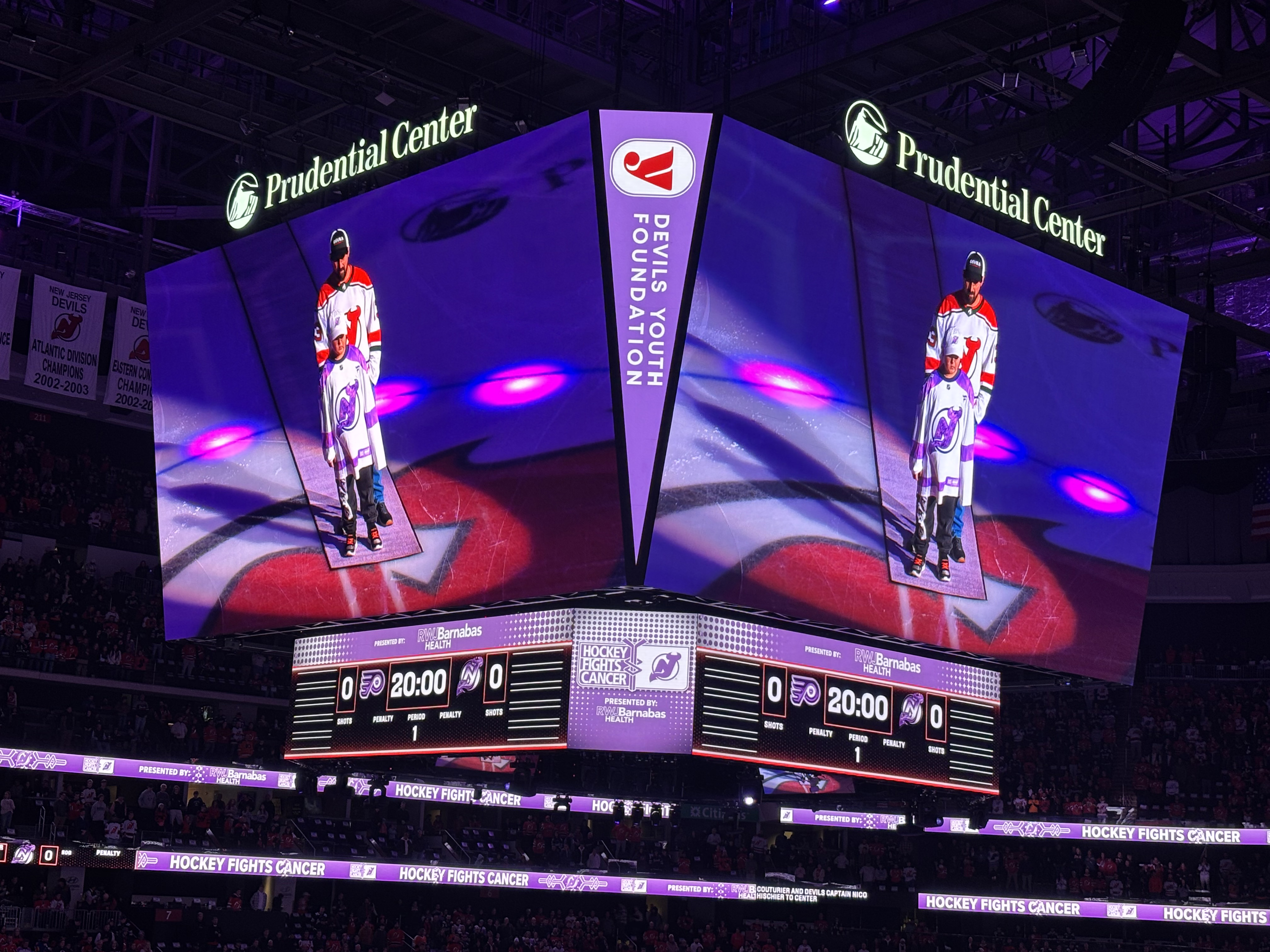 Hockey Fights Cancer 2025 celebration